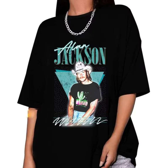 Retro Alan Jackson T-shirt Alan Jackson Shirt Singer Shirt - Etsy | Etsy (US)