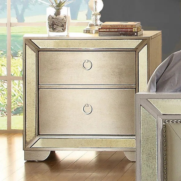 Lepanto 2 Drawer Nightstand | Wayfair North America
