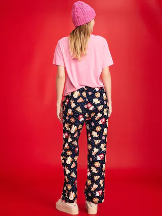 Old Navy x Disney Mid-Rise Printed Flannel Pajama Pants for Women | Old Navy (US)