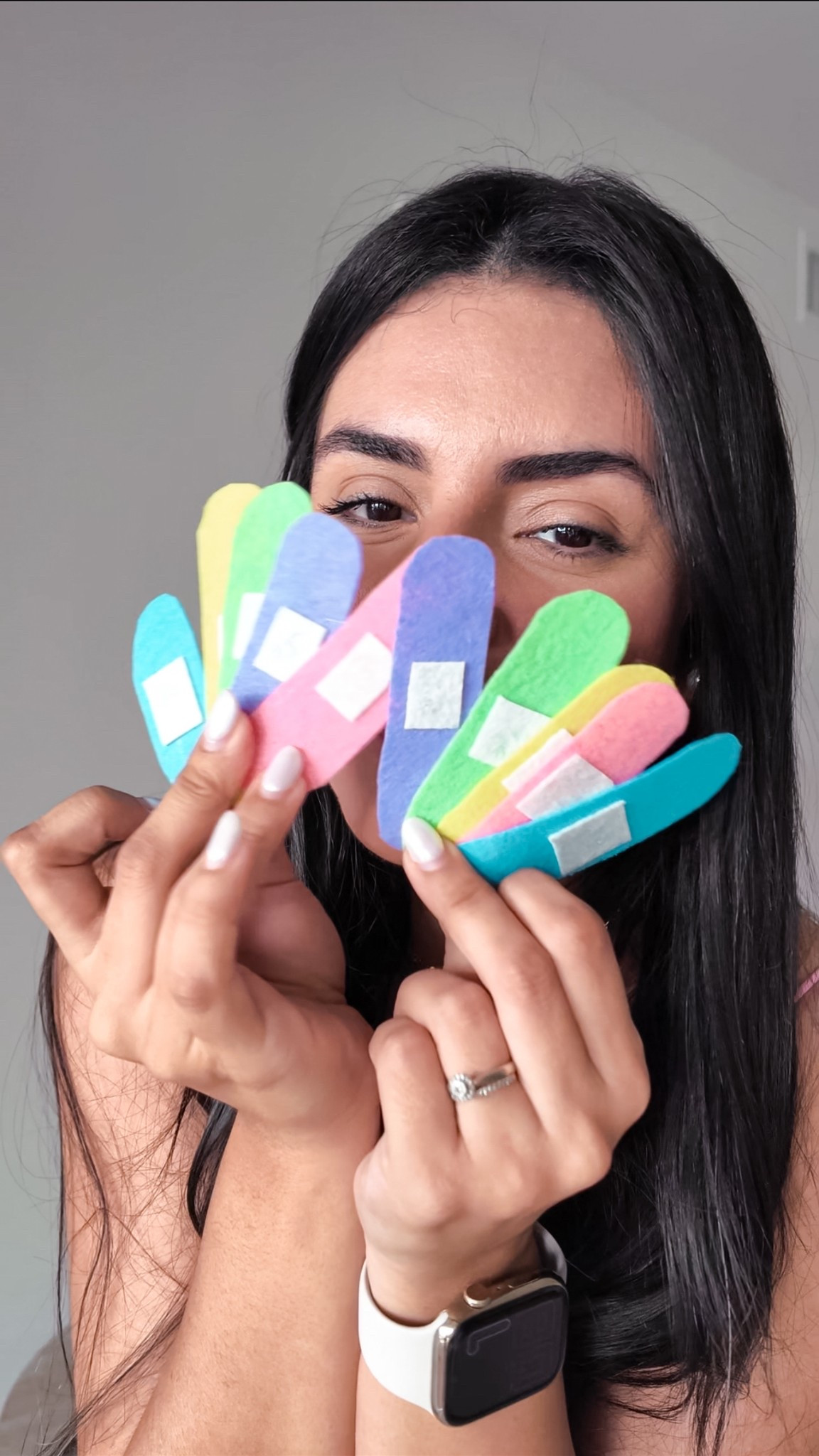 Banditas de fieltro para jugar 🩹💜

#LTKHome #LTKKids #LTKFamily