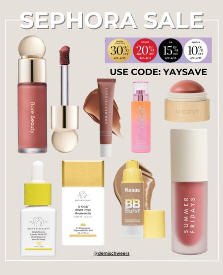 Sephora Savings Event! Save using code YAYSAVE 🫶🏾

#LTKbeauty #LTKxSephora #LTKsalealert