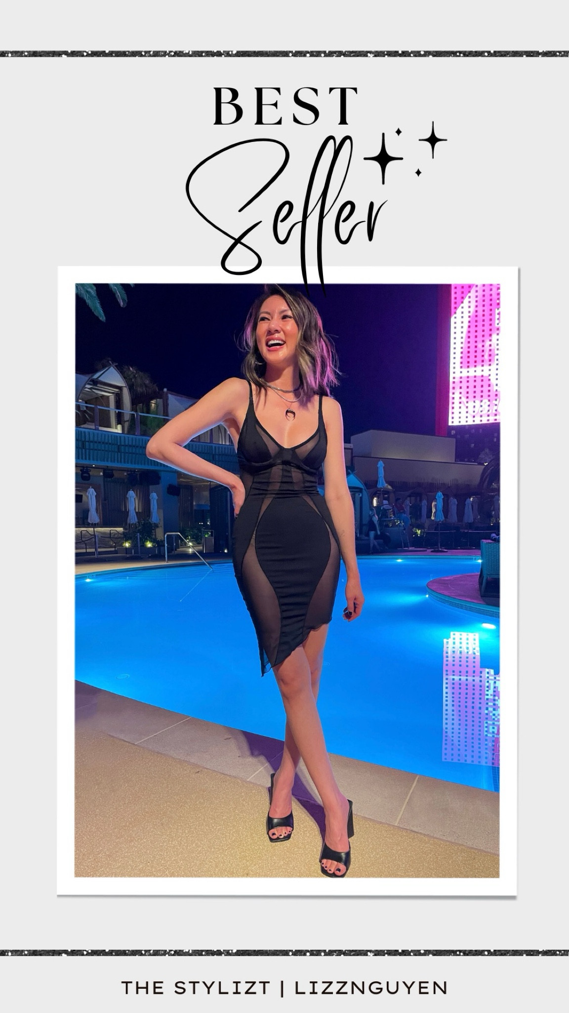 bec and bridge mini dress black Bec + Bridge Allira Asym Mini Dress | Black main image 1