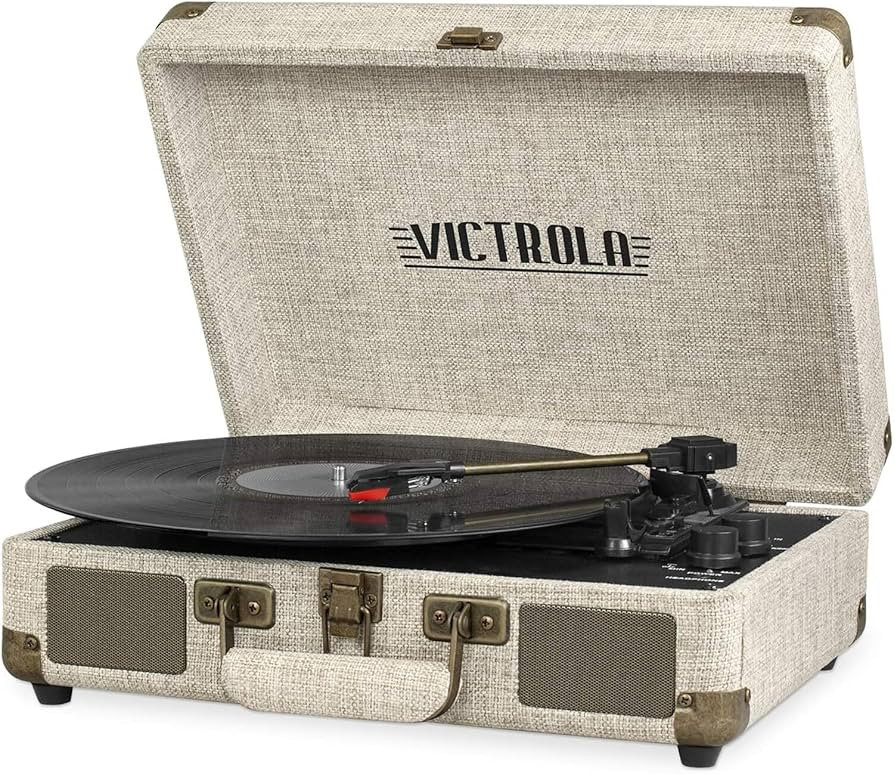 Victrola Journey Bluetooth Portable Suitcase Record Player – with Built-in Speakers, 3 Speed Vi... | Amazon (US)