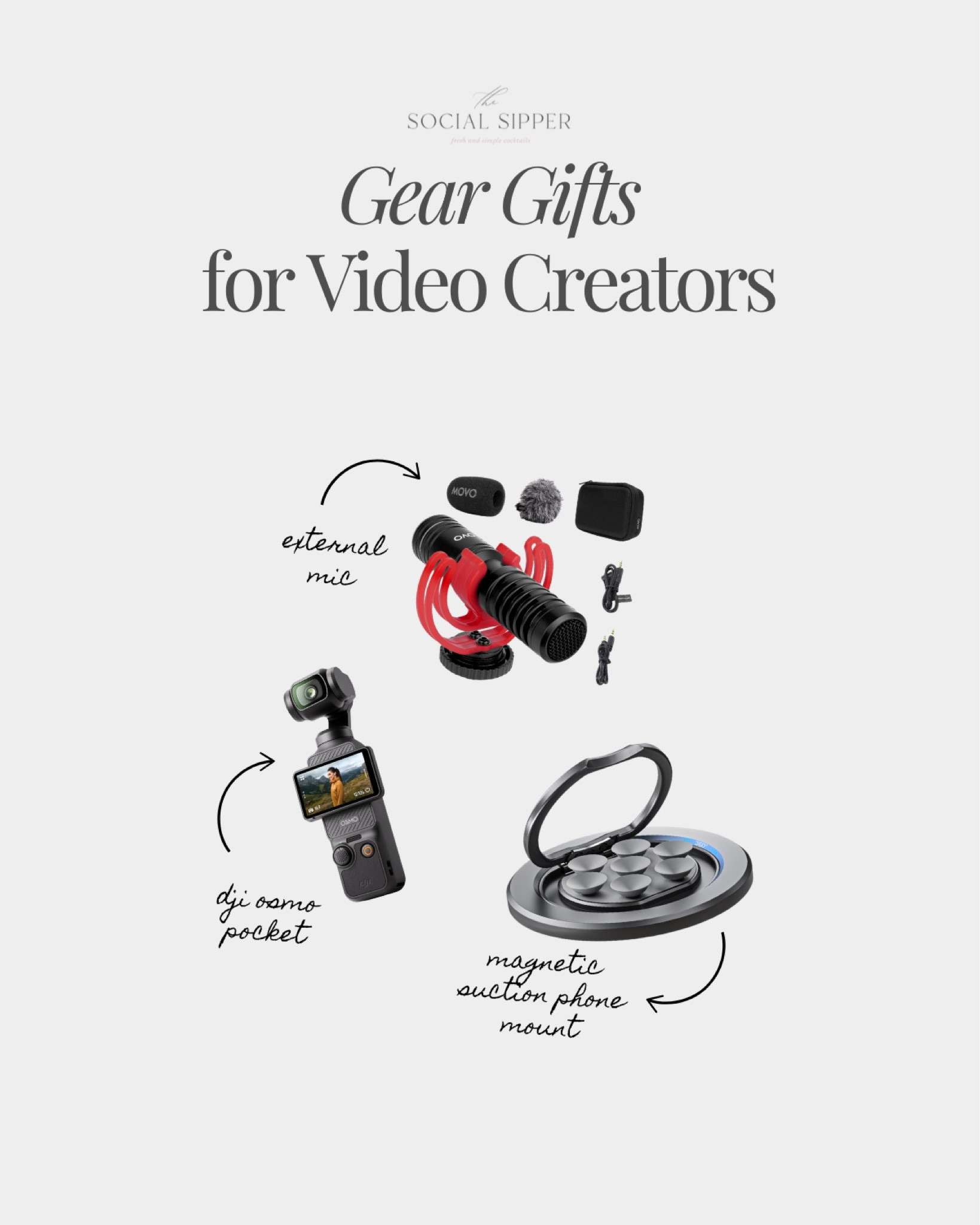 My favorite gifts for content creators! 

#LTKHoliday #LTKCyberWeek #LTKGiftGuide
