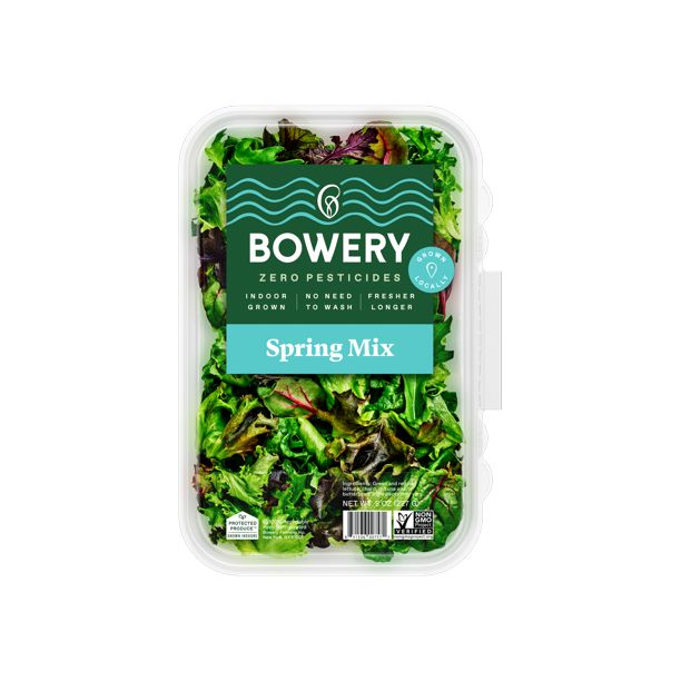 Bowery Farming Spring Mix Pesticide-Free, Locally Grown Salad Greens, 8oz - Walmart.com | Walmart (US)