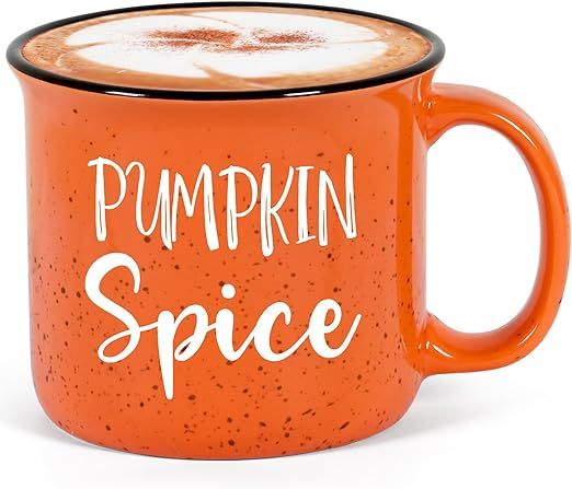 YHRJWN - Fall Coffee Mug, Pumpkin Spice Coffee Mug, Autumn Mug, Fall Cup, Thanksgiving Halloween ... | Amazon (US)