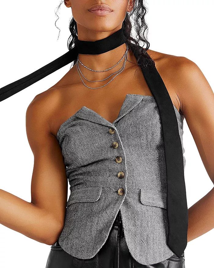 Jamie Blazer Tube Top | Bloomingdale's (US)