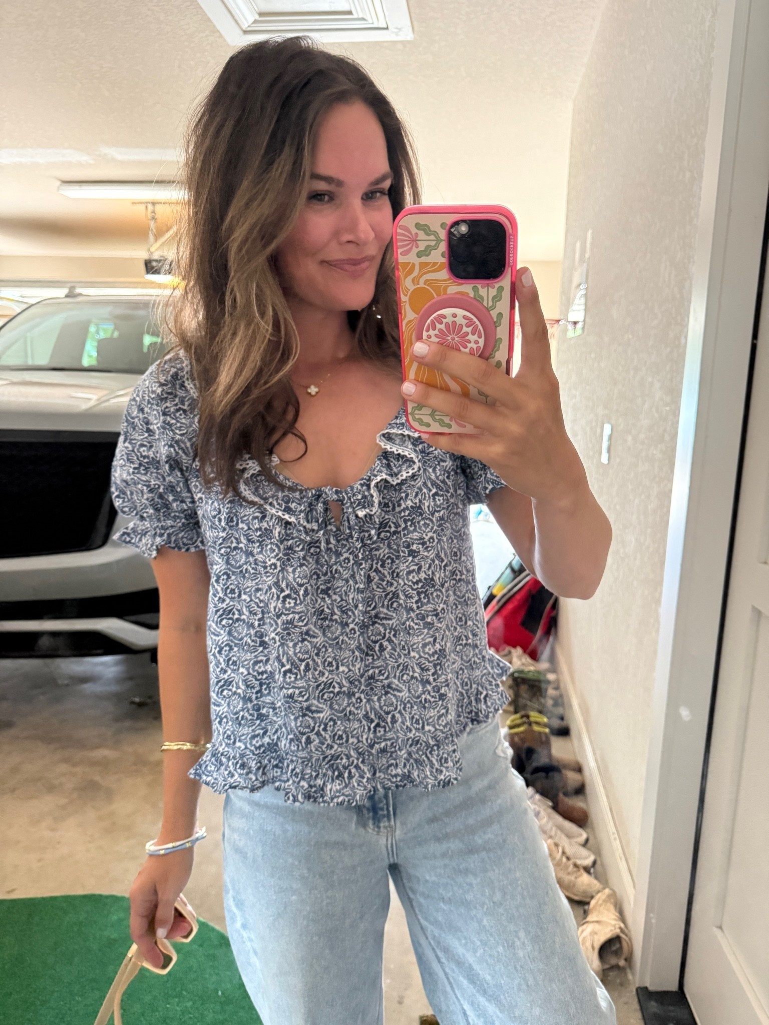 Today’s outfit 🤍 Went to my son’s preschool graduation today! This top is a new Target find 🙌🏼

#LTKootd #LTKmomlife #LTKdayinmylife