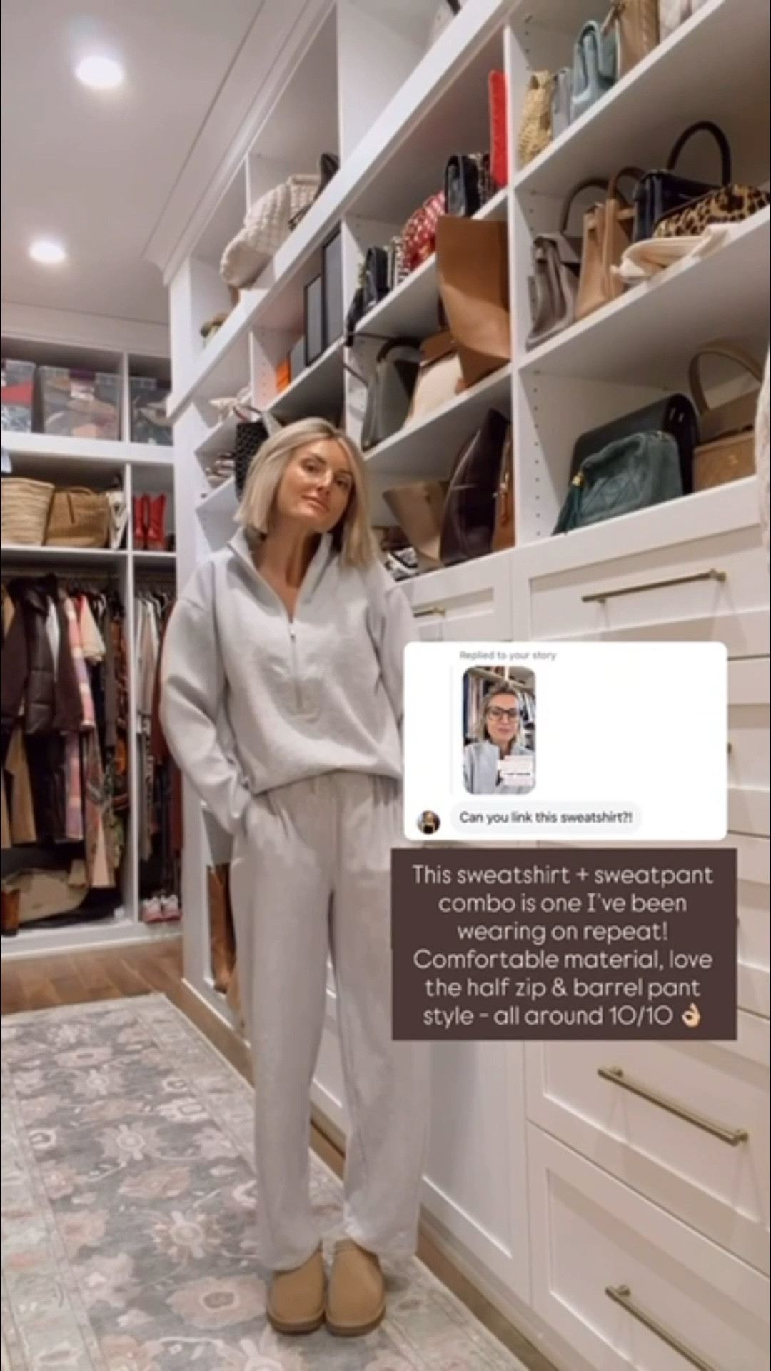 This matching set is so comfy for postpartum! The top has a longer zipper which makes it great for breastfeeding! Wearing M. 

Loverly Grey, Target find, Target fashion, matching set, lounge set, loungewear, travel outfit ideas, postpartum outfit ideas, nursing friendly outfit ideas, breastfeeding friendly outfit ideas 

#LTKootd #LTKmomlife #LTKSeasonal