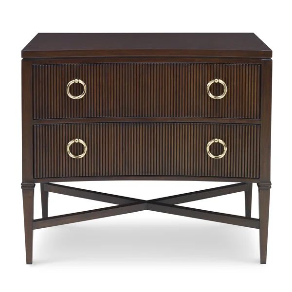 Reeded 30'' Tall 2 - Drawer Accent Chest | Wayfair North America