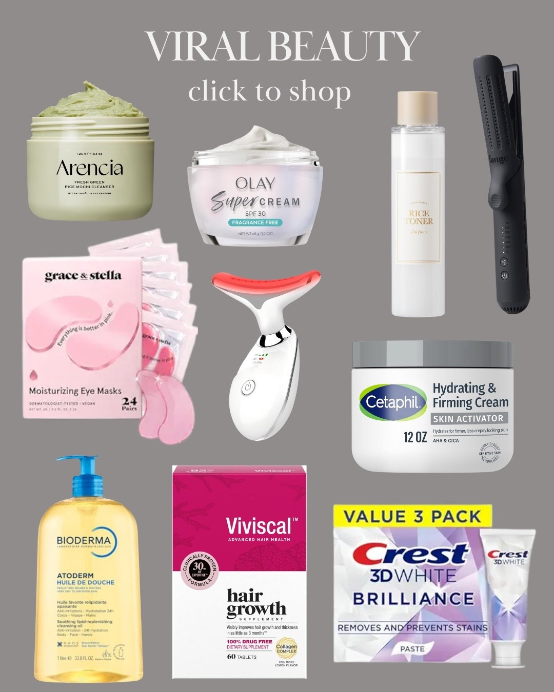 🔥 Viral beauty 🔥
The internet famous beauty finds everyone’s obsessed with right now💄✨

#viralbeauty #beautyfinds #trendingnow #beautyobsessed #makeupfavorites #skincarelovers #amazonfinds #ltkbeauty


#LTKselfcare #LTKBeauty #LTKFindsUnder50