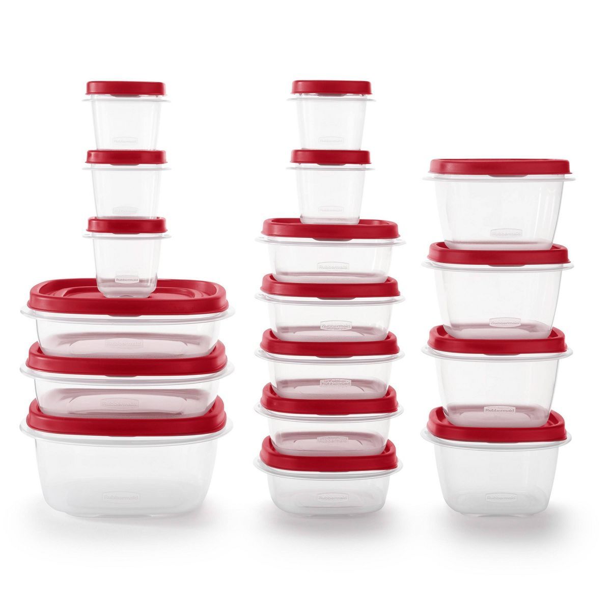 Rubbermaid 34pc Plastic Food Storage Container Set | Target