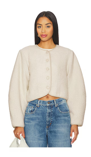 Emili Jacket in Cream | Revolve Clothing (Global)