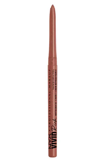NYX PROFESSIONAL MAKEUP Vivid Rich Retractable Eyeliner Pencil in Spicy Pearl at Nordstrom Rack | Nordstrom Rack