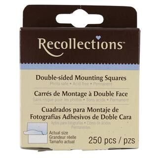 Recollections™ Double-Sided Mounting Squares, Permanent | Michaels Stores