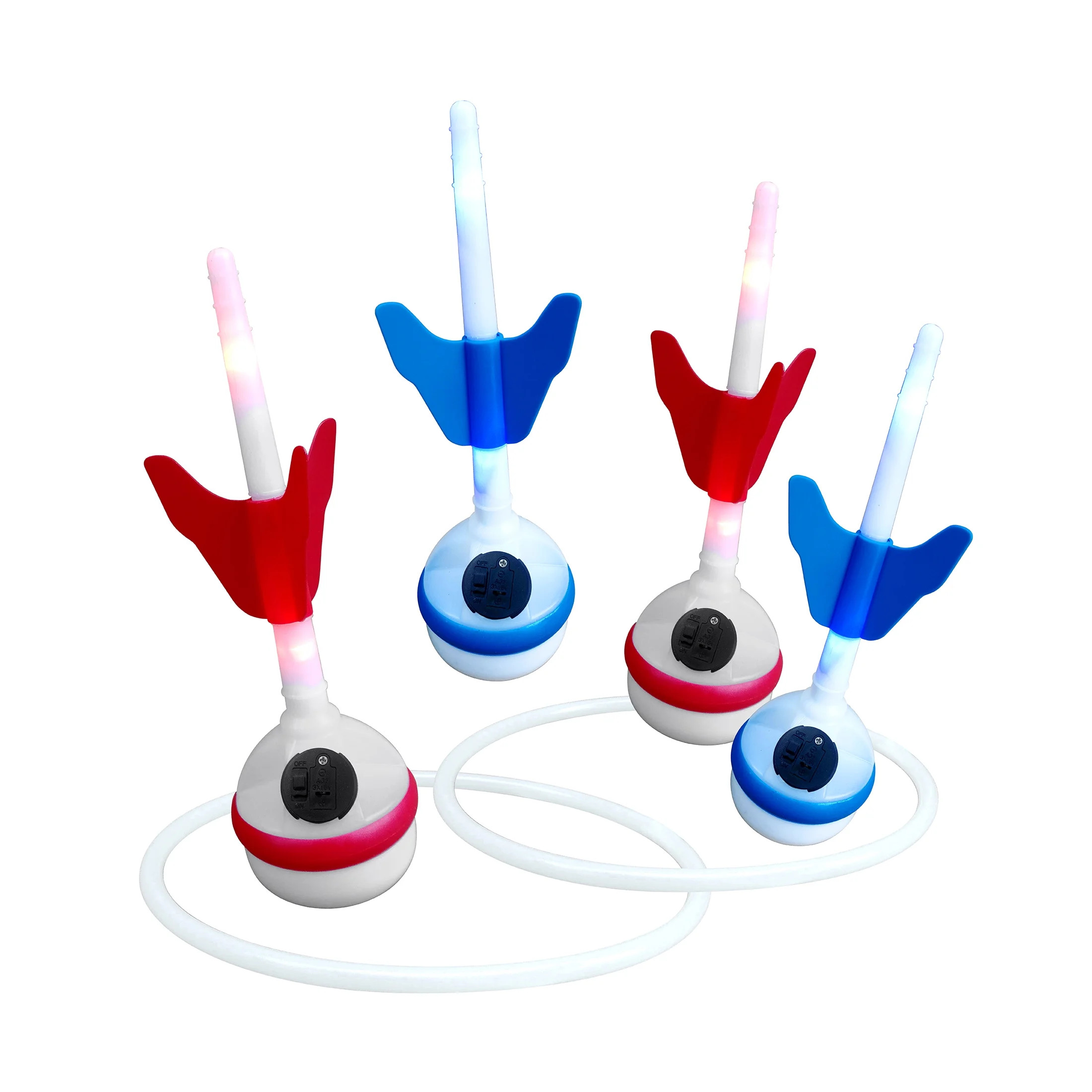 Light Up Plastic Lawn Darts, 2 - 4 Player Game, Red and Blue, by MD Sports | Walmart (US)