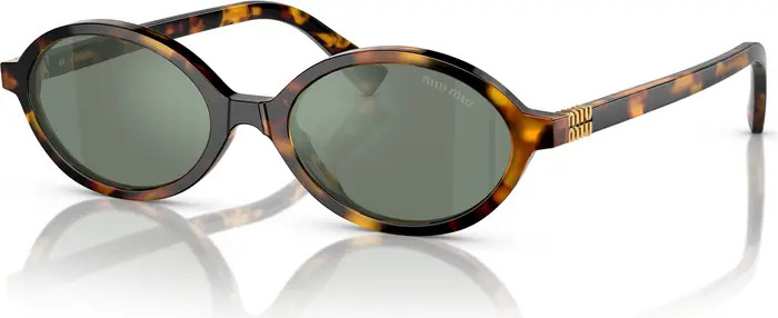 50mm Oval Sunglasses | Nordstrom