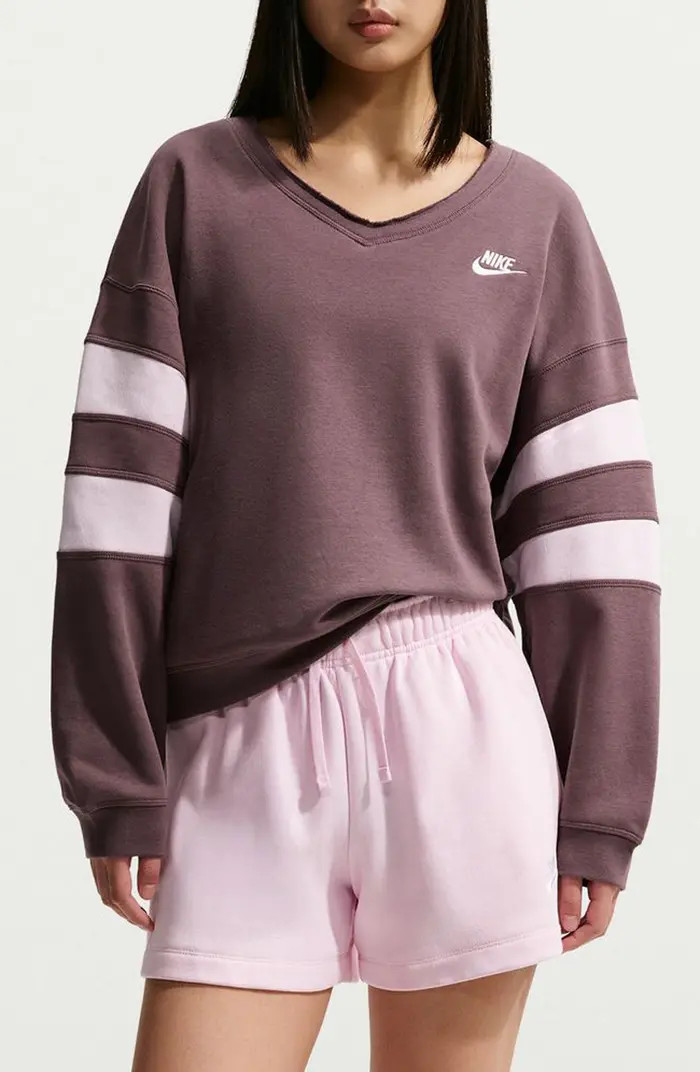 Nike Club Fleece V-Neck Sweatshirt | Nordstromrack | Nordstrom Rack