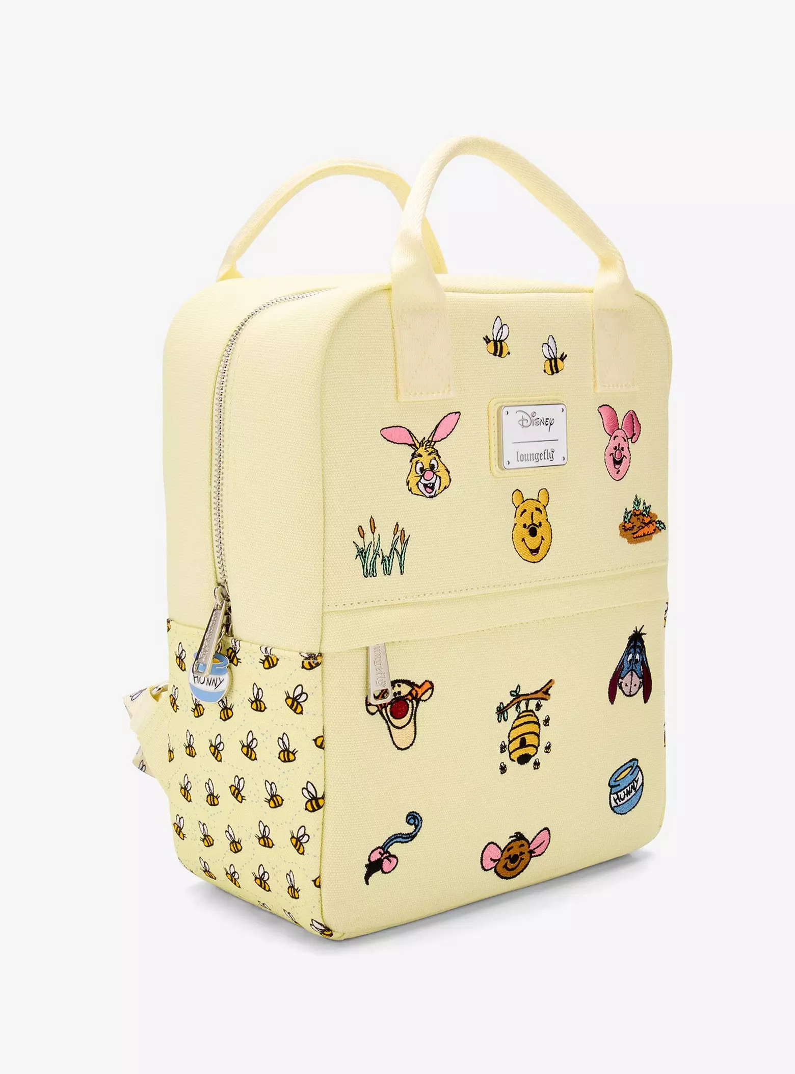 Loungefly Disney Winnie the Pooh Embroidered Characters Canvas Mini Backpack - BoxLunch Exclusive... | BoxLunch
