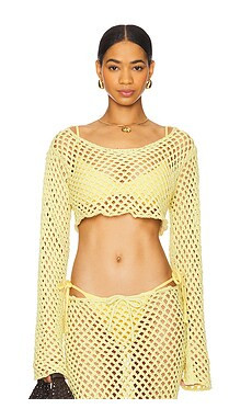 Bananhot Magen Shirt in Daisy Yellow from Revolve.com | Revolve Clothing (Global)