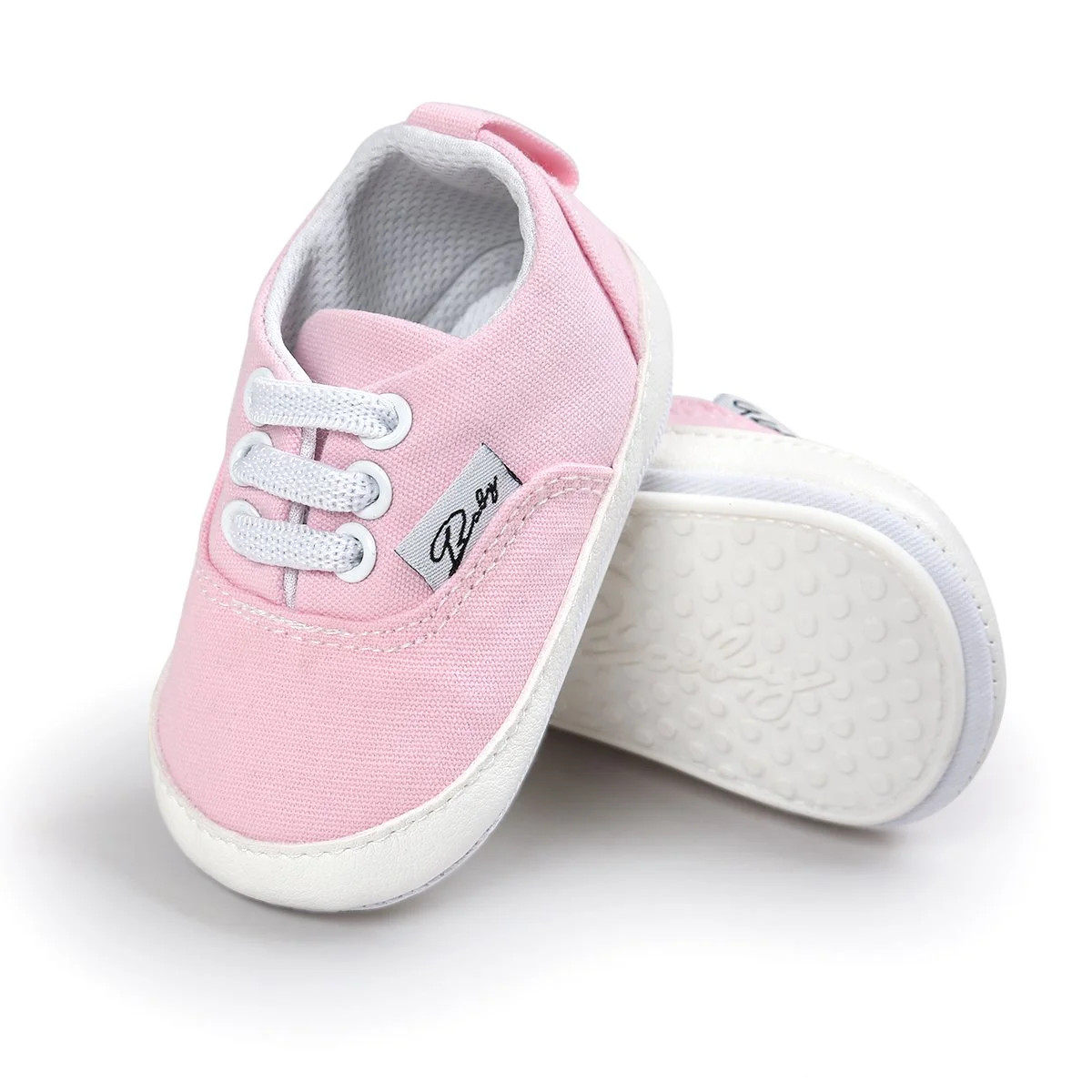 RVROVIC Baby Infant Shoes Canvas Slip-on Sneakers 0-18M | Walmart (US)