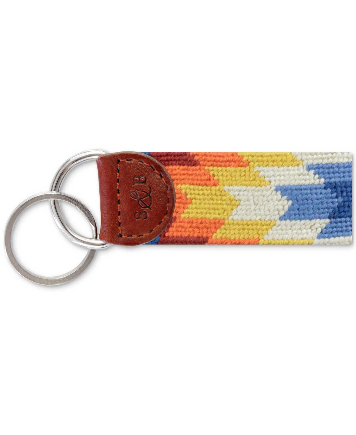 Smathers & Branson Men's Starburst Key Fob - Clear | Macy's