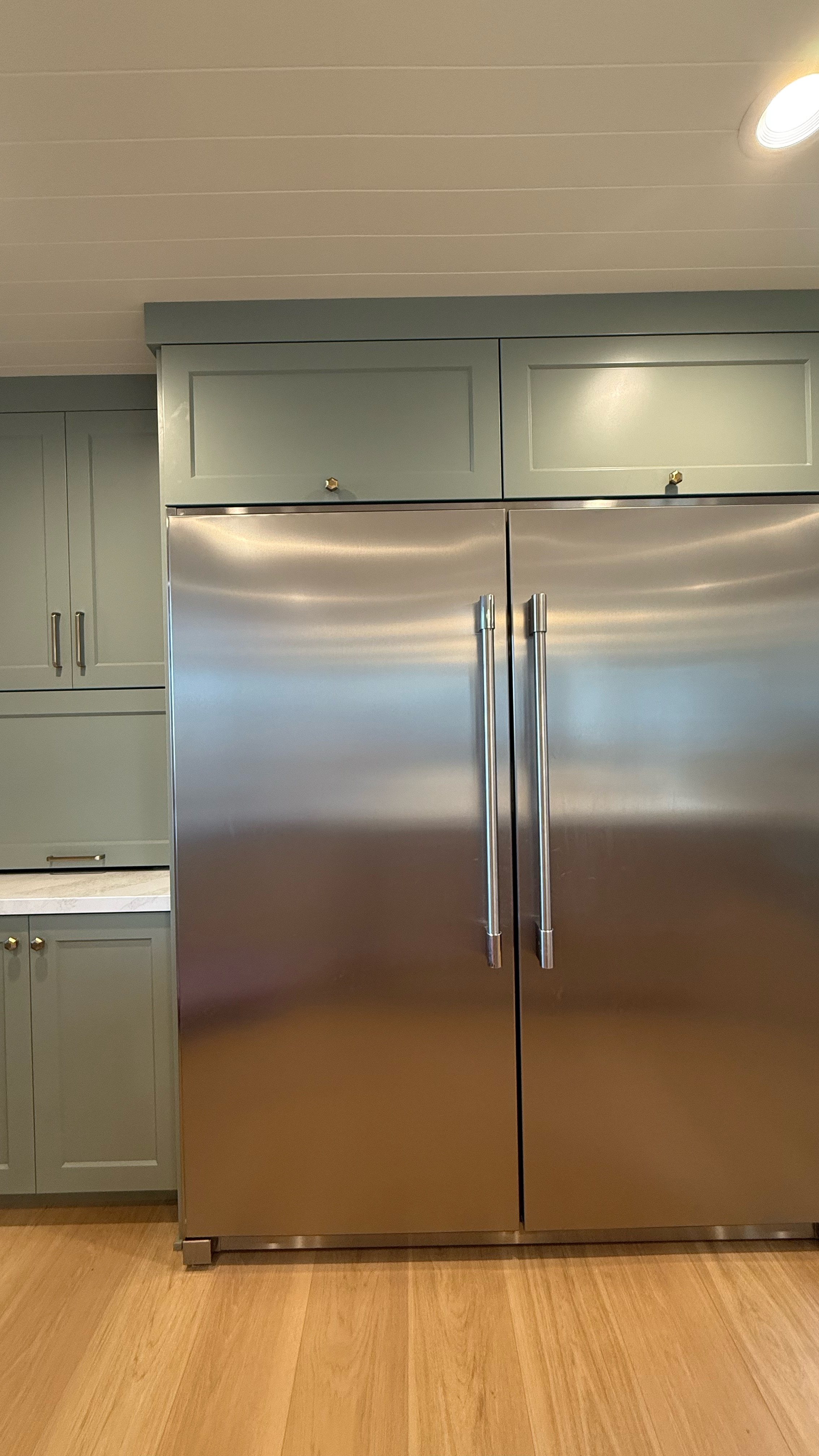 The most incredible refrigerator! Wide but not deep so your food doesn’t get buried & forgotten in the back (or bottom) of the fridge!

#LTKFamily #LTKHome