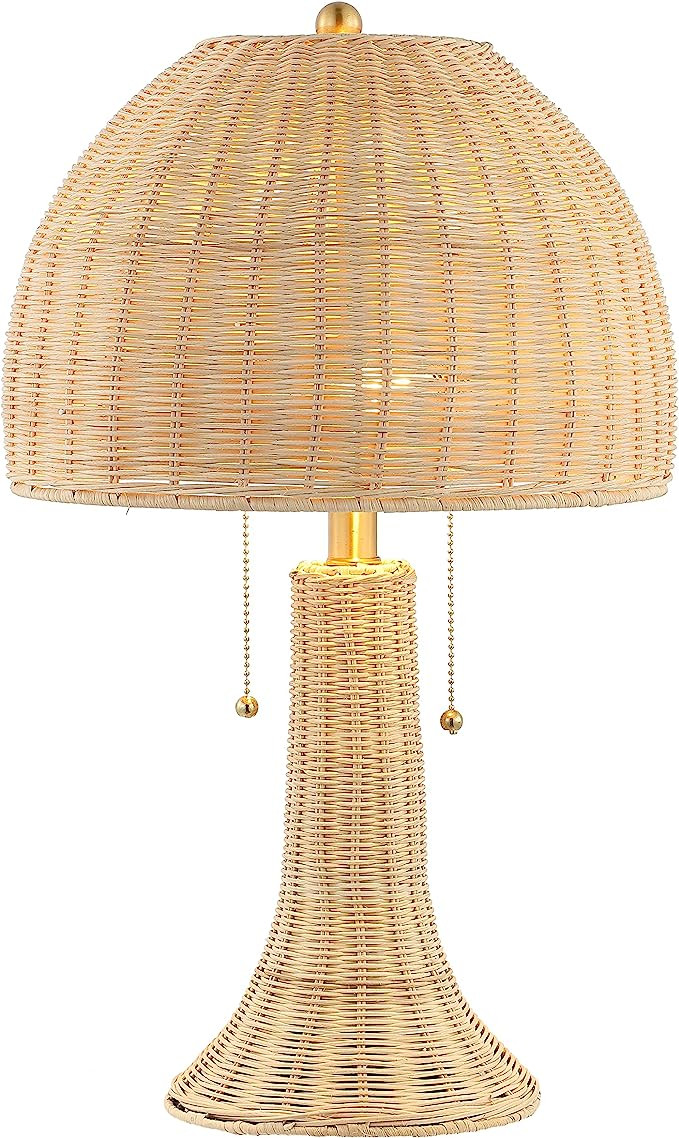 JONATHAN Y JYL4040A Joanie 22'' Bohemian Rustic Iron LED Table Lamp Farmhouse Coastal Bedside Des... | Amazon (US)