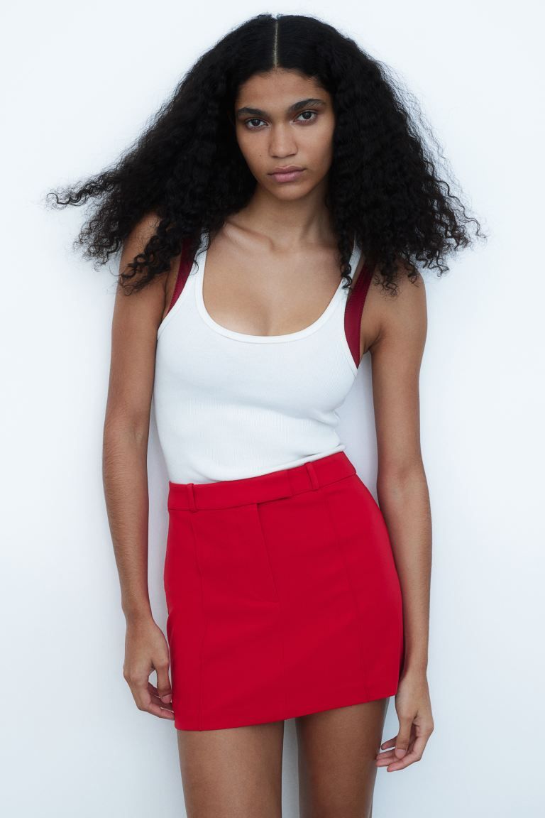 Dressy Mini Skirt | H&M (US + CA)