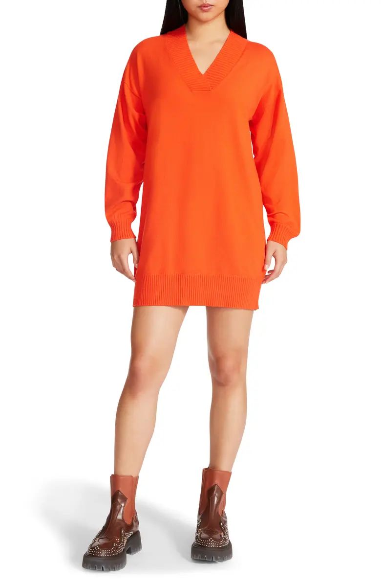 Steve Madden Long Sleeve Sweater Minidress | Nordstrom | Nordstrom