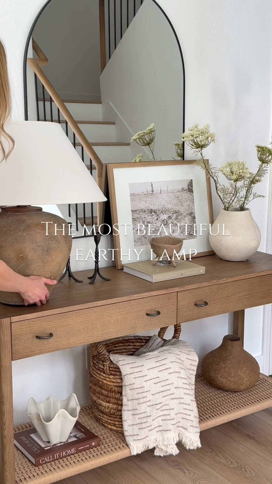 End of year sale alert!

This console table has been a follower favorite, and the earthy lamp is the perfect statement to finish the space.

Entryway decor, console table, LTK favorite, home decor, earthy table lamp  

#LTKU #LTKHome #LTKSaleAlert