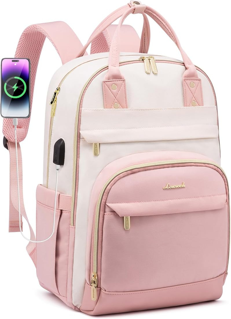 LOVEVOOK Backpack for Women,Laptop Backpack Women,Fits 15.6 Inch Laptop Bag,School Backpacks,Fash... | Amazon (US)
