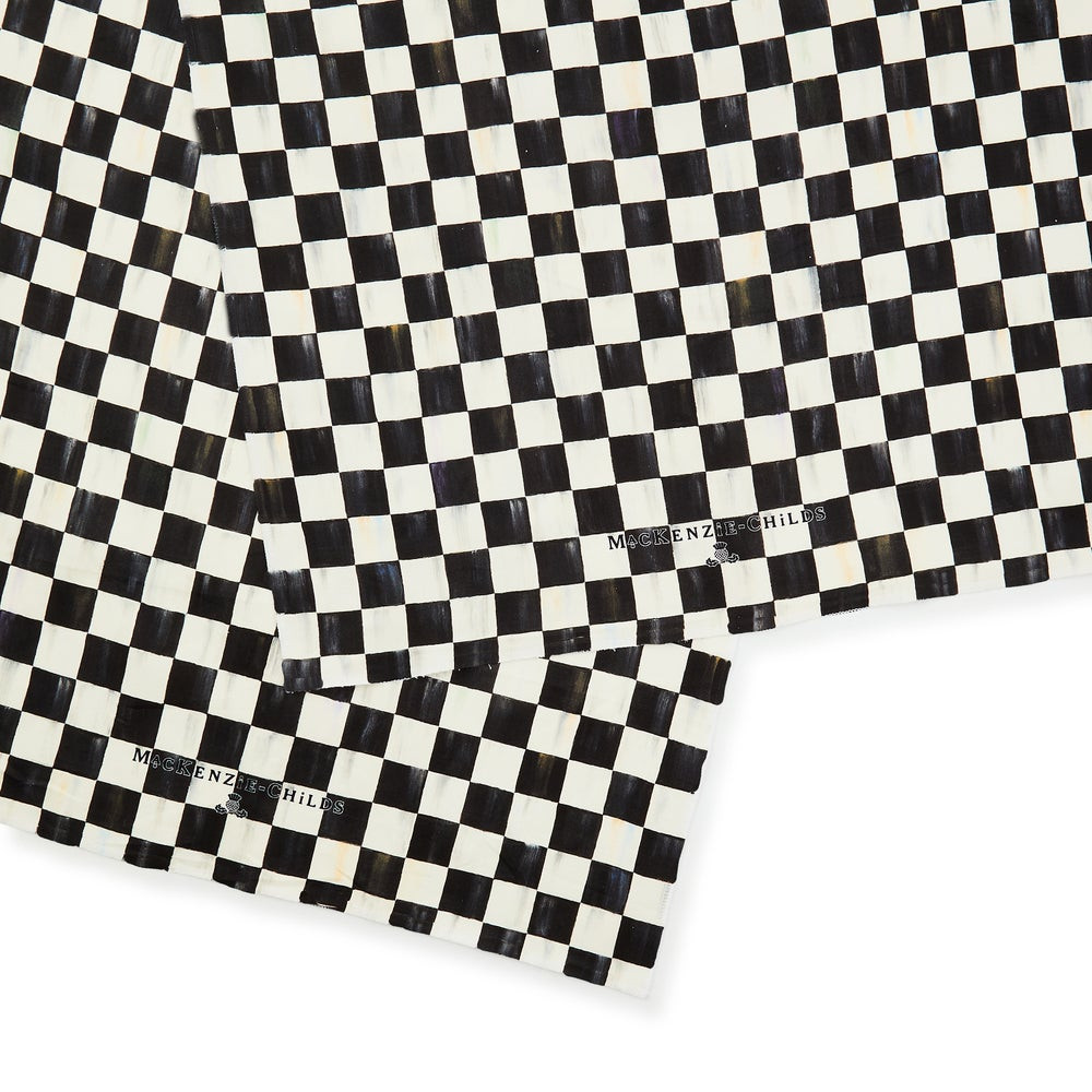 Courtly Check Dish Towel | MacKenzie-Childs