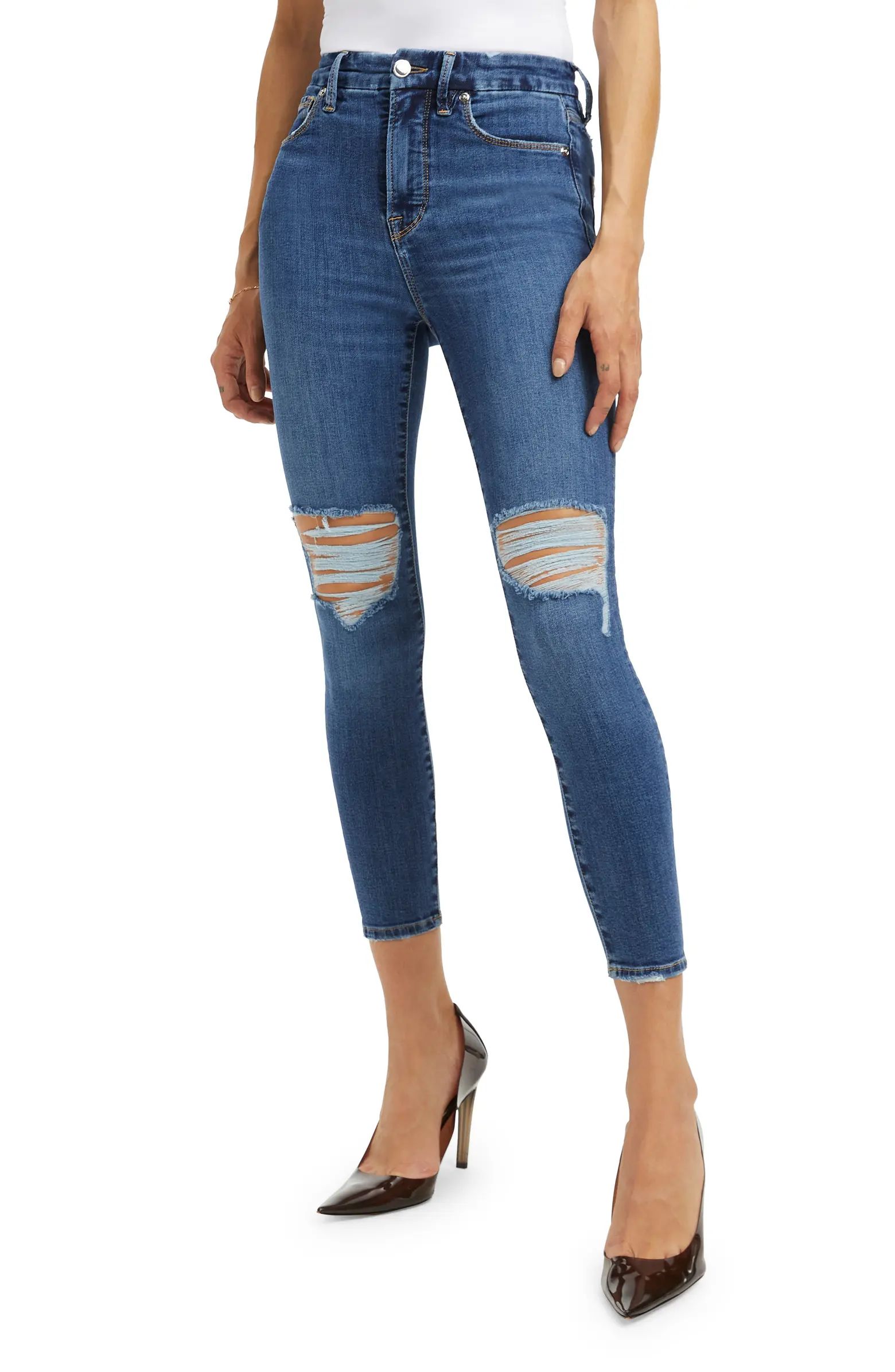 Good Waist Organic Cotton Crop Jeans | Nordstrom