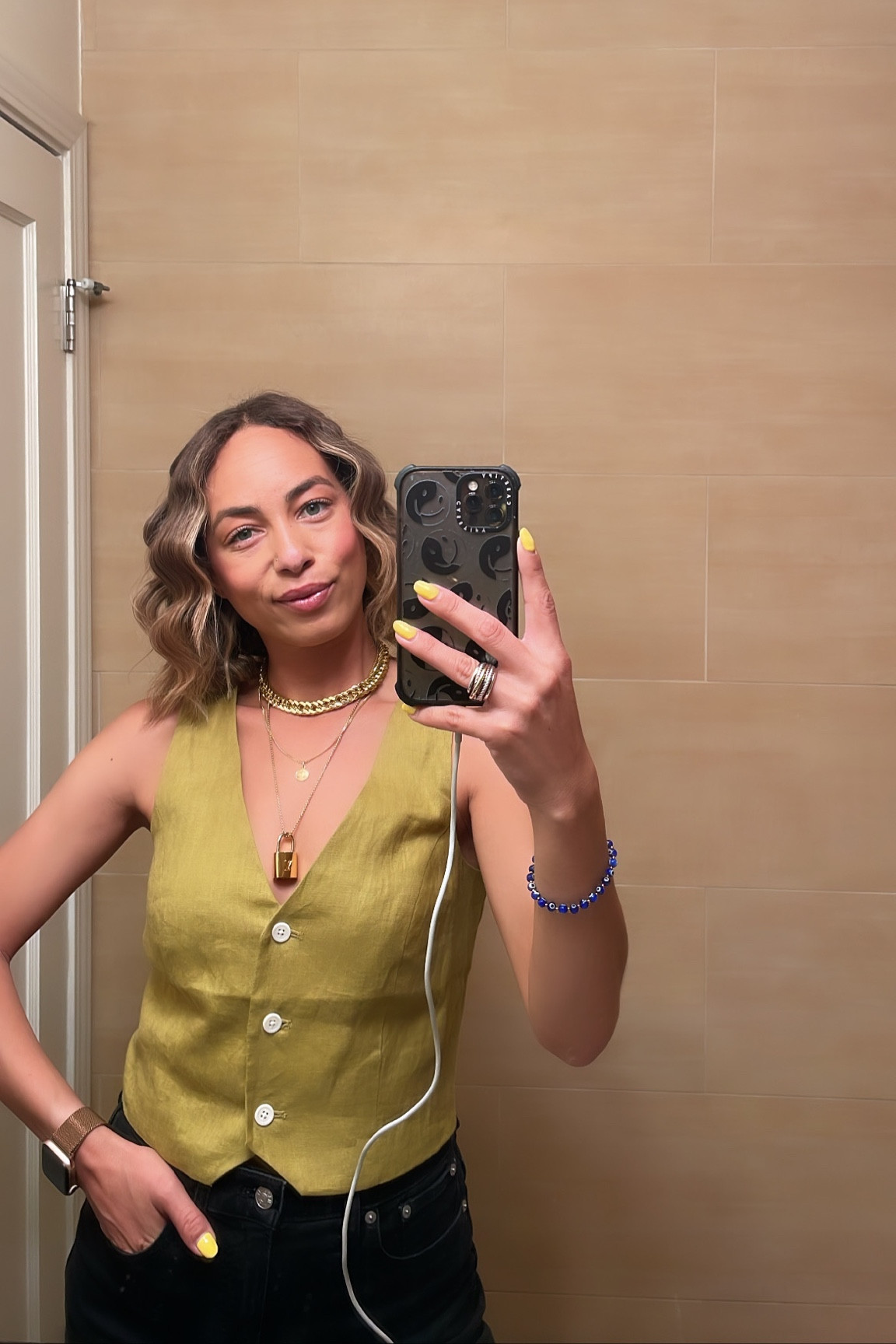 Obsessed with this linen vest. 

#LTKunder100 #LTKstyletip #LTKxNSale