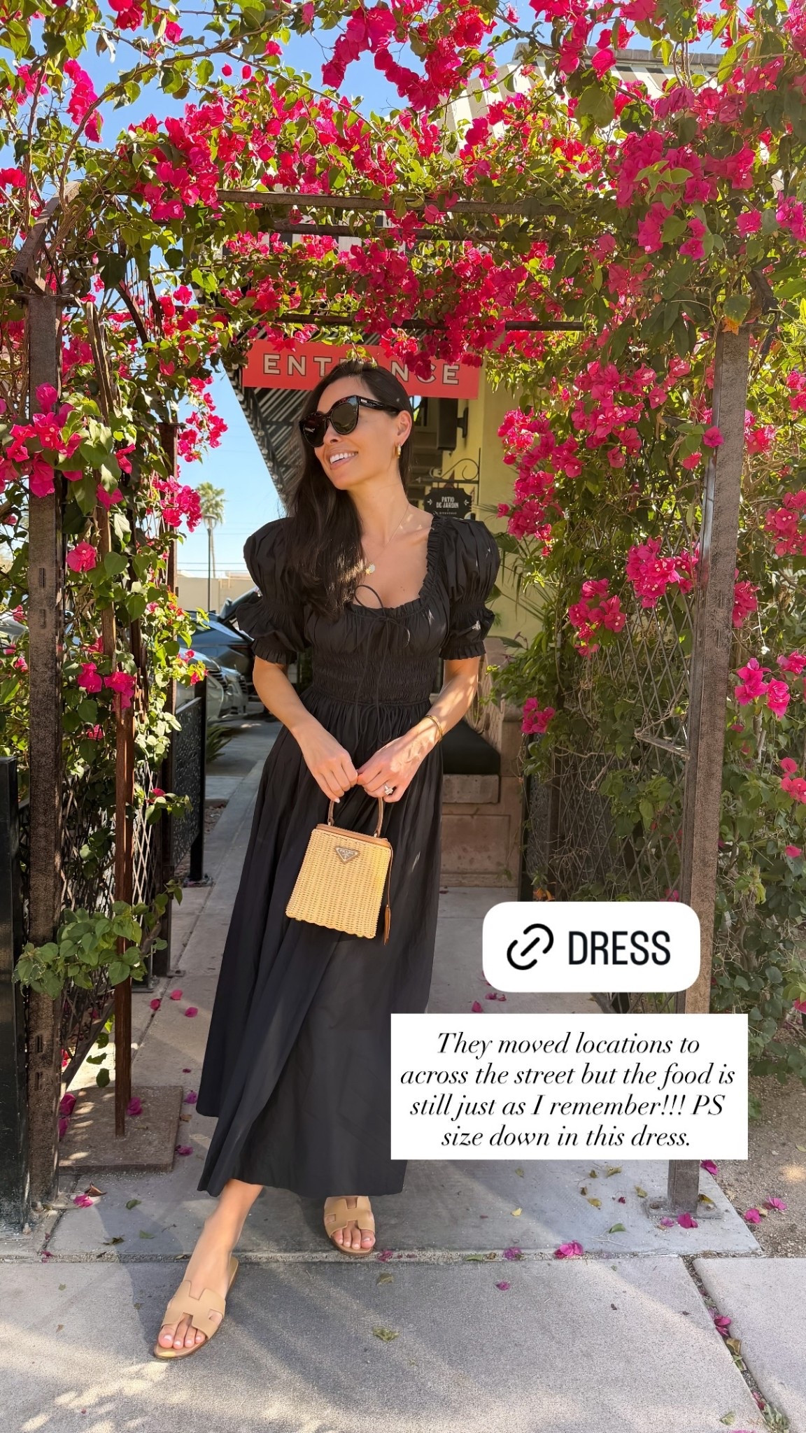 Size down in this black sundress, spring dress. 

#LTKstorytime #LTKdayinmylife #LTKootd