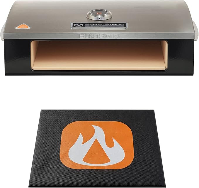 BakerStone P-AHXXX-O-000 Professional Series Pizza Oven, Black/Stainless | Amazon (US)