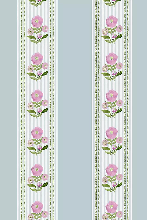 Mackenzie Floral Peel-and-Stick Wallpaper | Anthropologie (US)