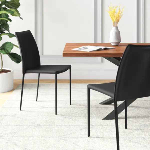 Sokol Faux Leather Upholstered Dining Chair | Wayfair North America