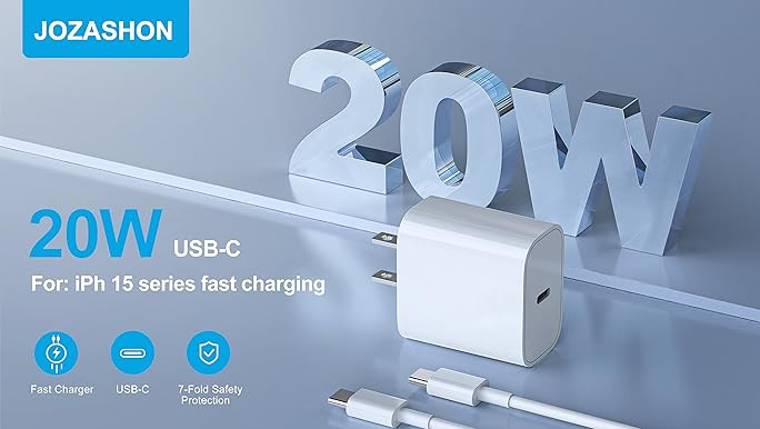 Phone 16 15 Charger Fast Charging, 2-Pack 6FT Long USB C to C Fast Charging Cable Cord with C Cha... | Amazon (US)