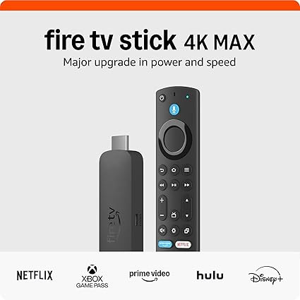 Amazon Fire TV Stick 4K Max streaming device, with AI-powered Fire TV Search, supports Wi-Fi 6E, ... | Amazon (US)