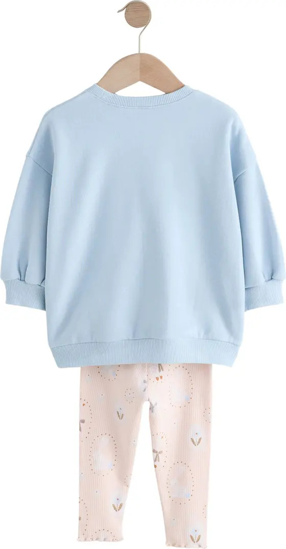 NEXT Kids' Duck Sweatshirt & Leggings Set | Nordstrom | Nordstrom