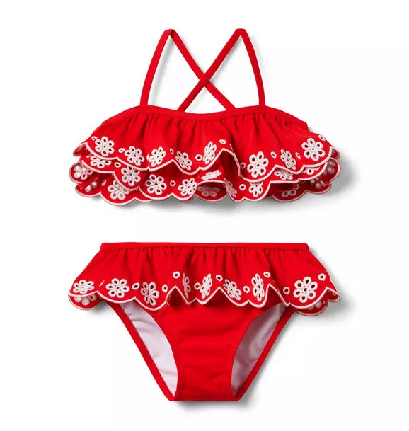 Recycled Eyelet 2-Piece Swimsuit | Janie and Jack