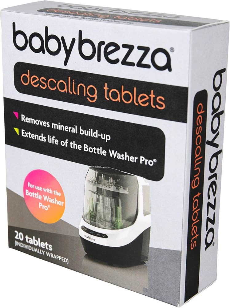 Baby Brezza Descaling Tablets - Compatible with Baby Brezza Bottle Washer Pro Only | Amazon (US)