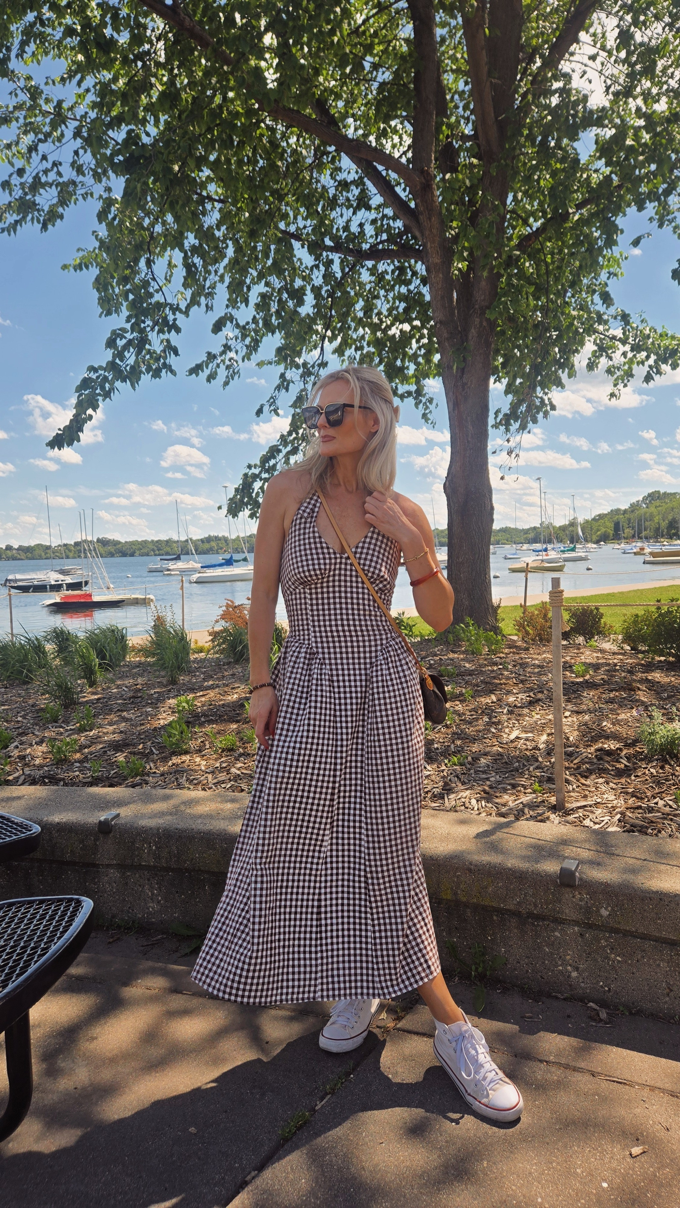 Pretty gingham dress under $50

#LTKmomlife