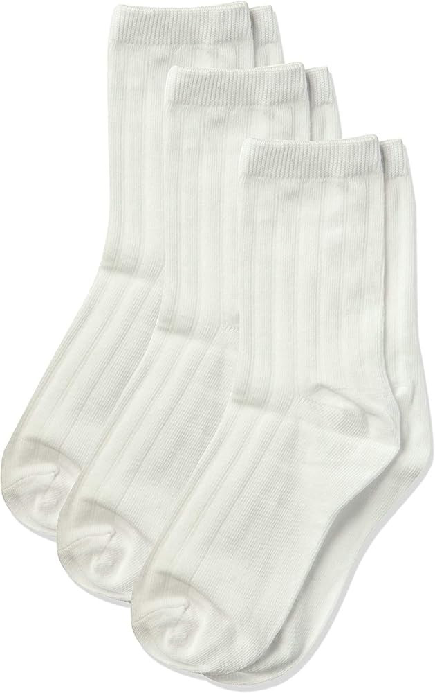 Jefferies Socks Baby-boys Infant Rib Crew Socks 3 Pair Pack | Amazon (US)