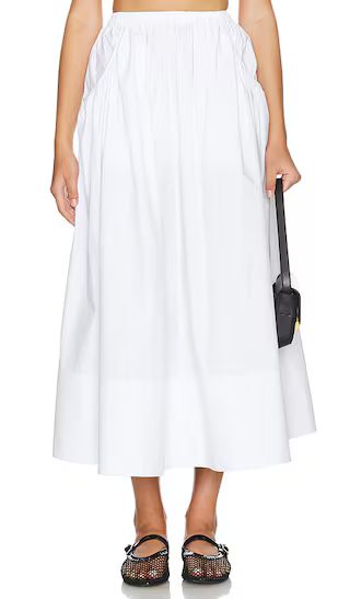 by Marianna Arman Midi Skirt in White | Revolve Clothing (Global)