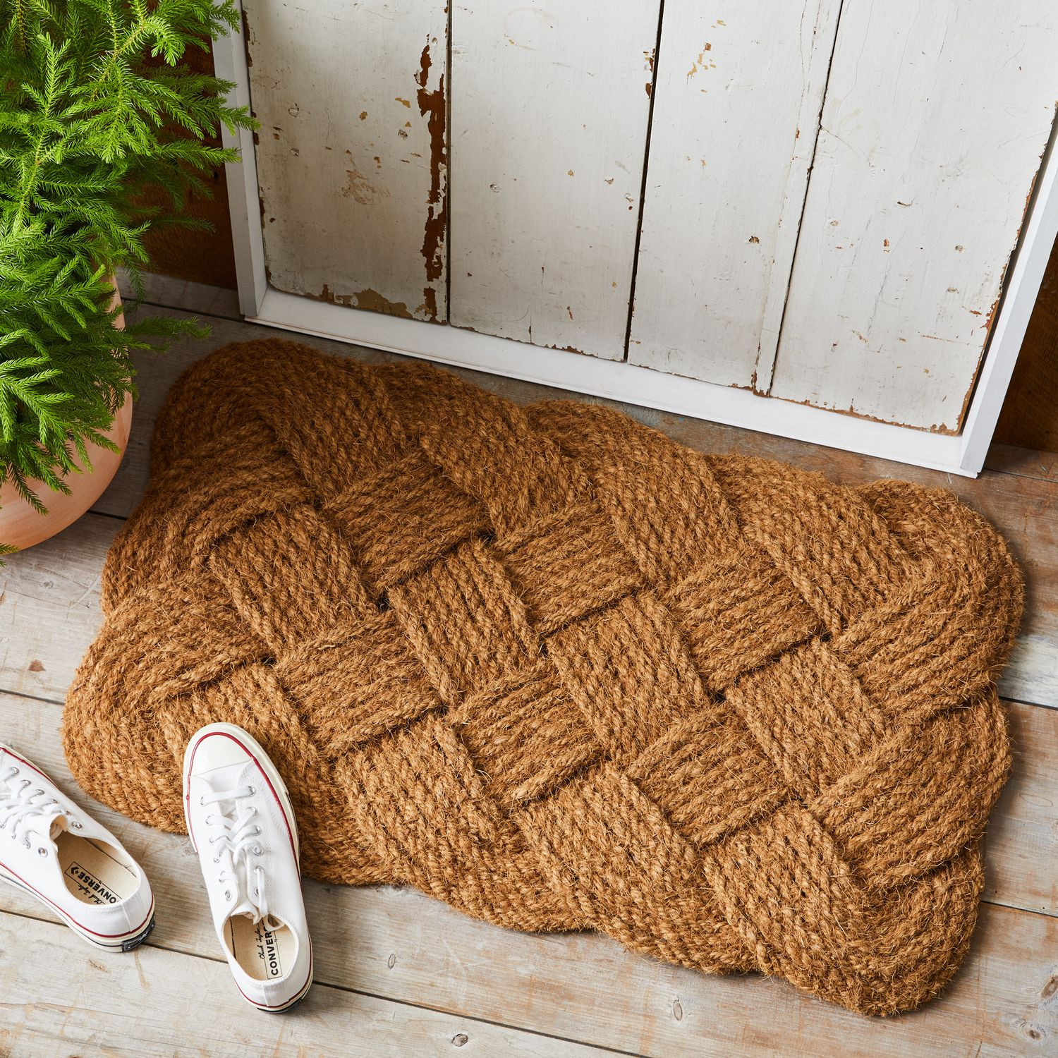 Coir Rope Knot Doormat | Food52