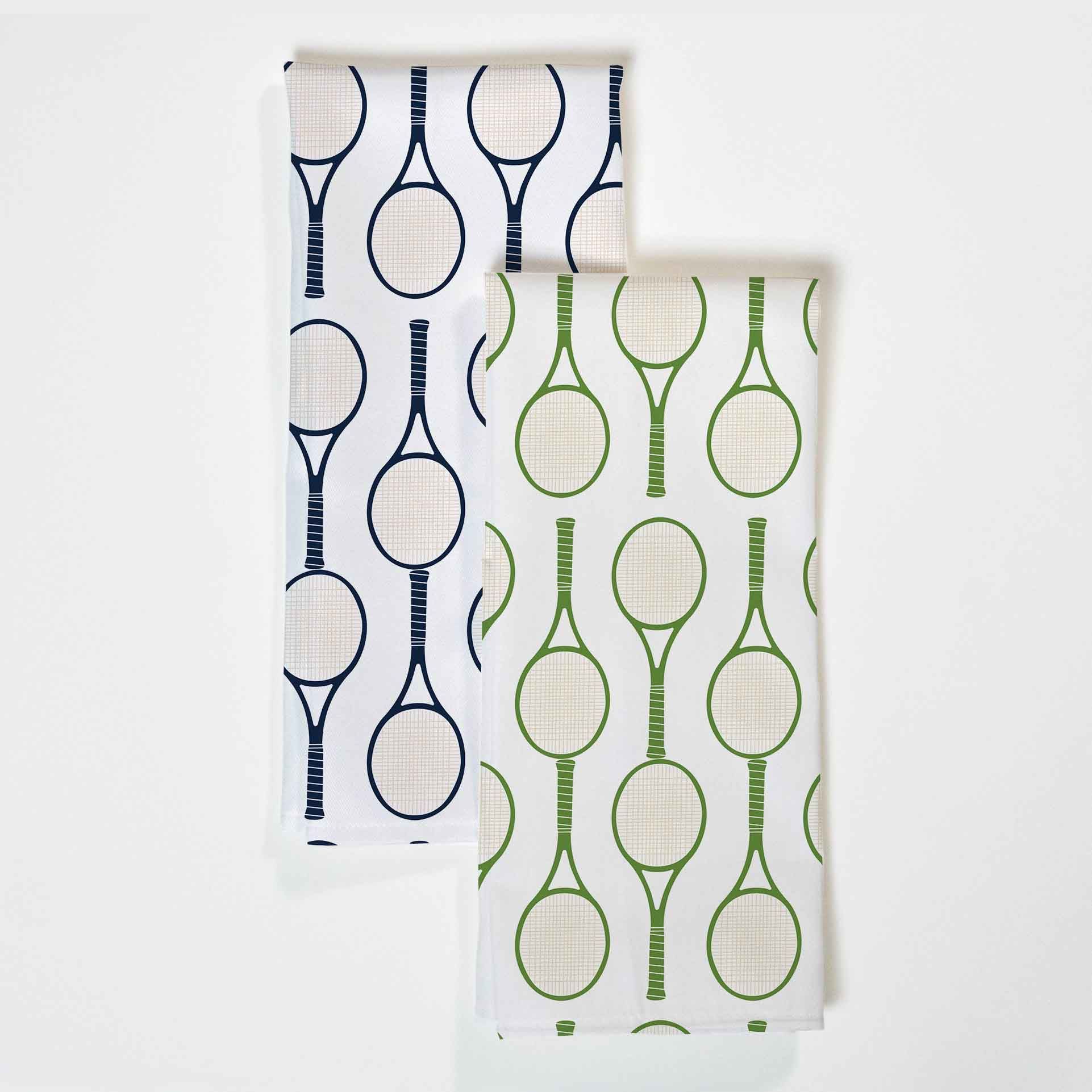 Tennis Time Tea Towel Set | Katie Kime Inc