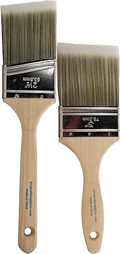 Pro Grade - Paint Brushes - 2Pk - Paint Brush Set | Amazon (US)